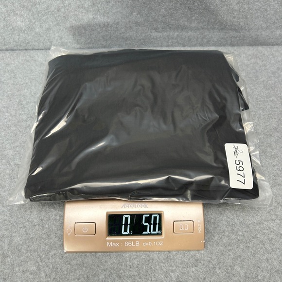 Cut Loose Black Textured Wide Barrel Leg Cropped Pants Womens Medium NWT - Picture 11 of 12